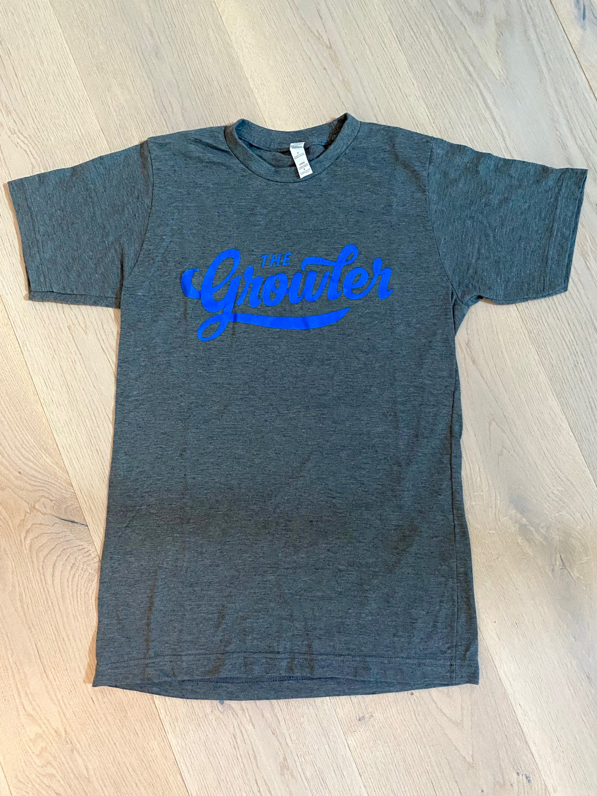 Unisex Growler Script Tee Charcoal