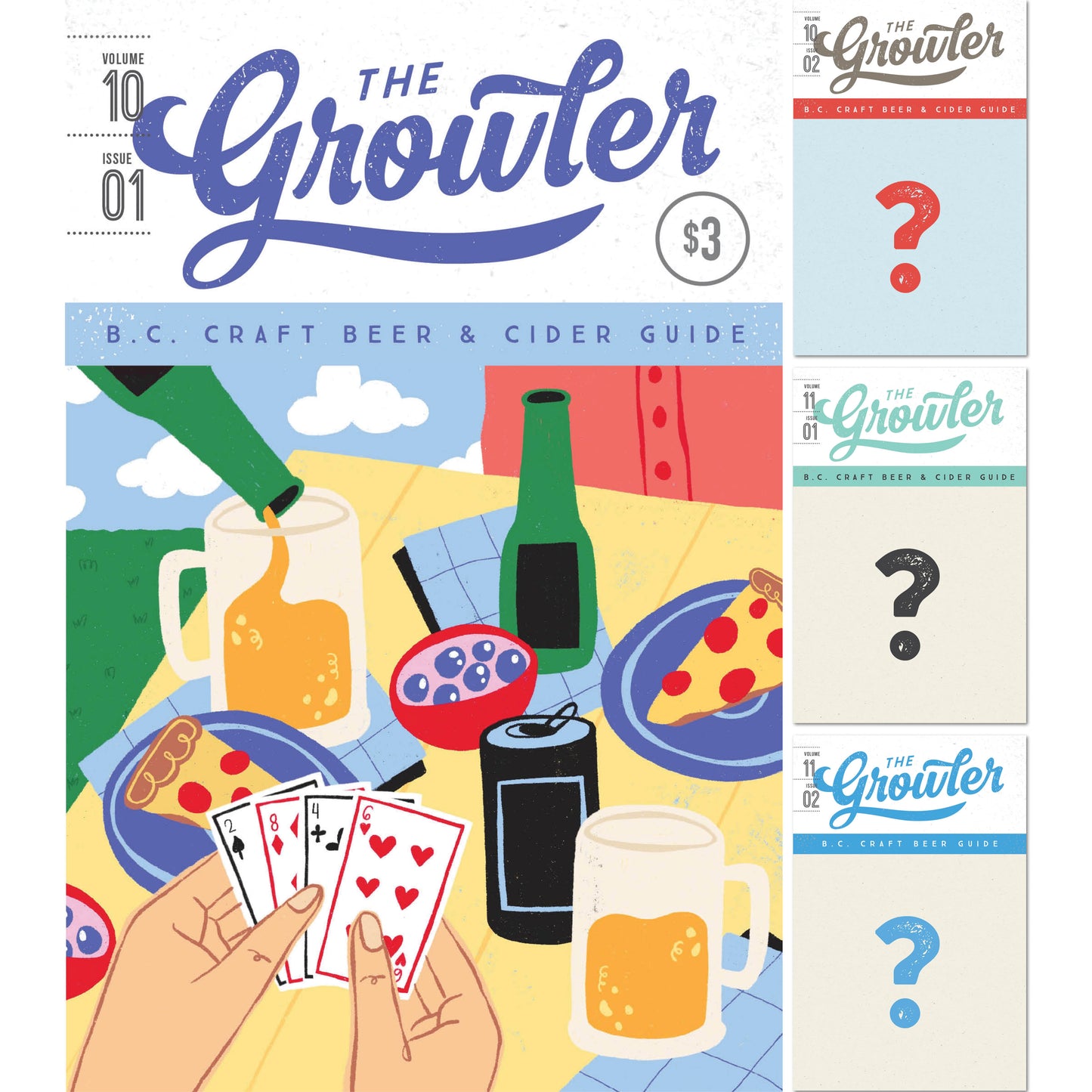 The Growler B.C. Four-Issue Subscription