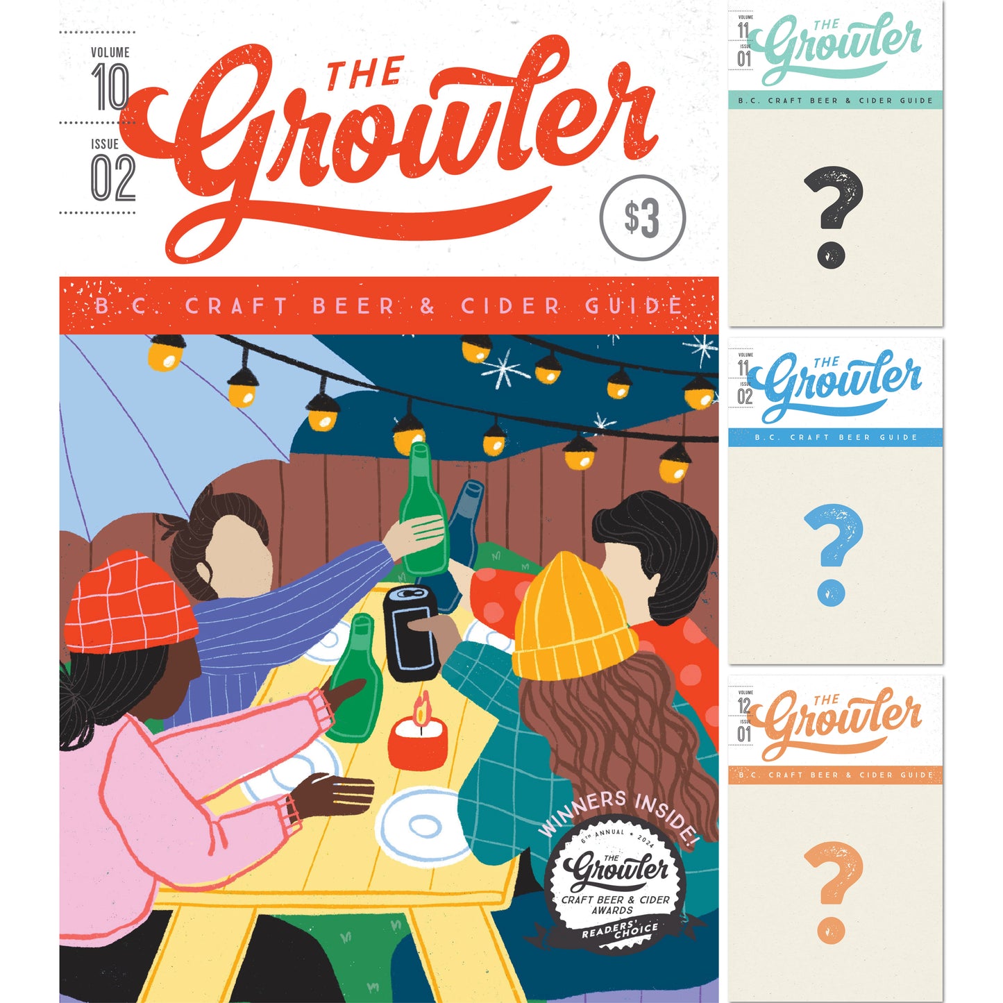 The Growler B.C. Four-Issue Subscription