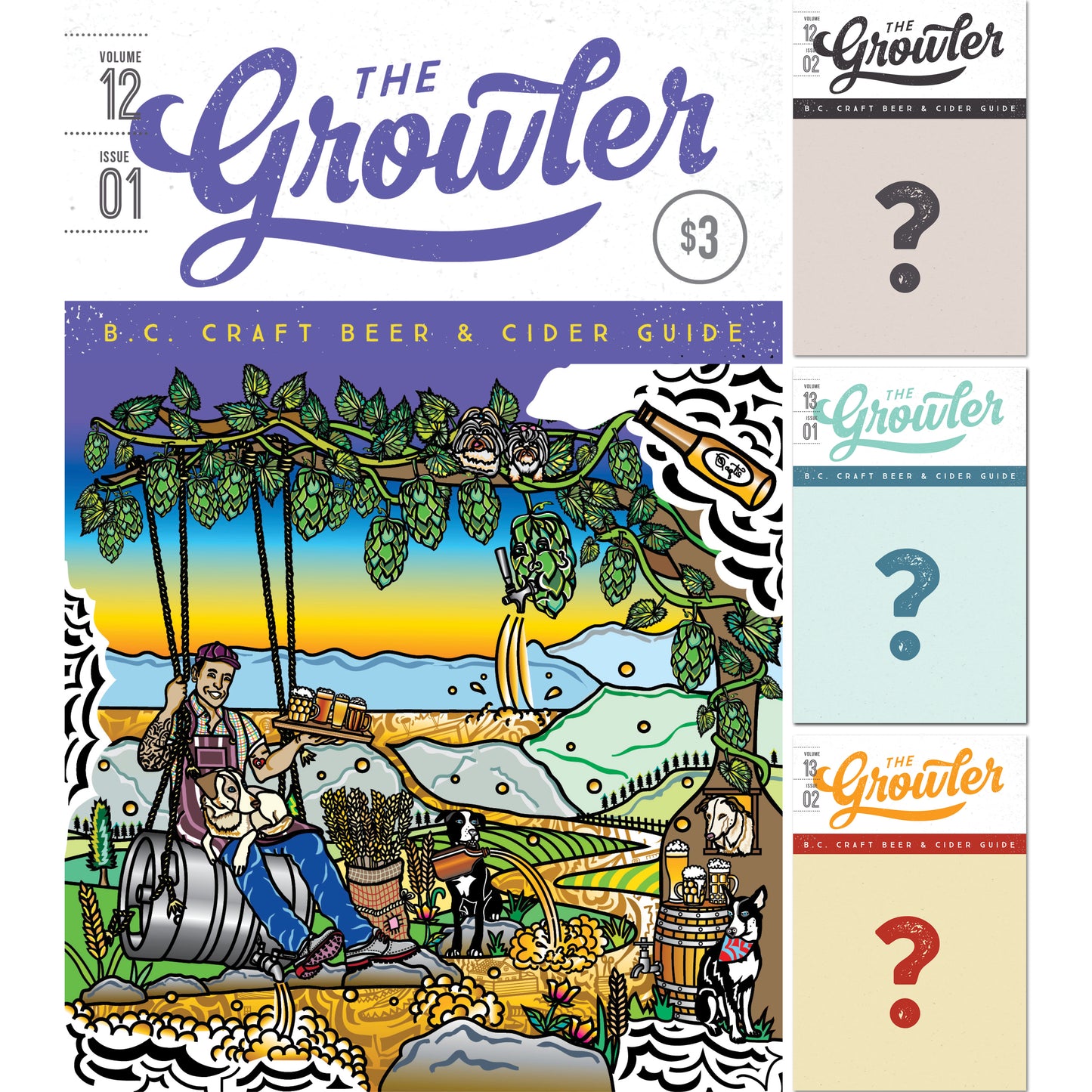 The Growler B.C. Four-Issue Subscription