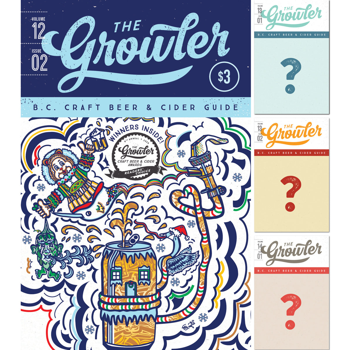The Growler B.C. Four-Issue Subscription